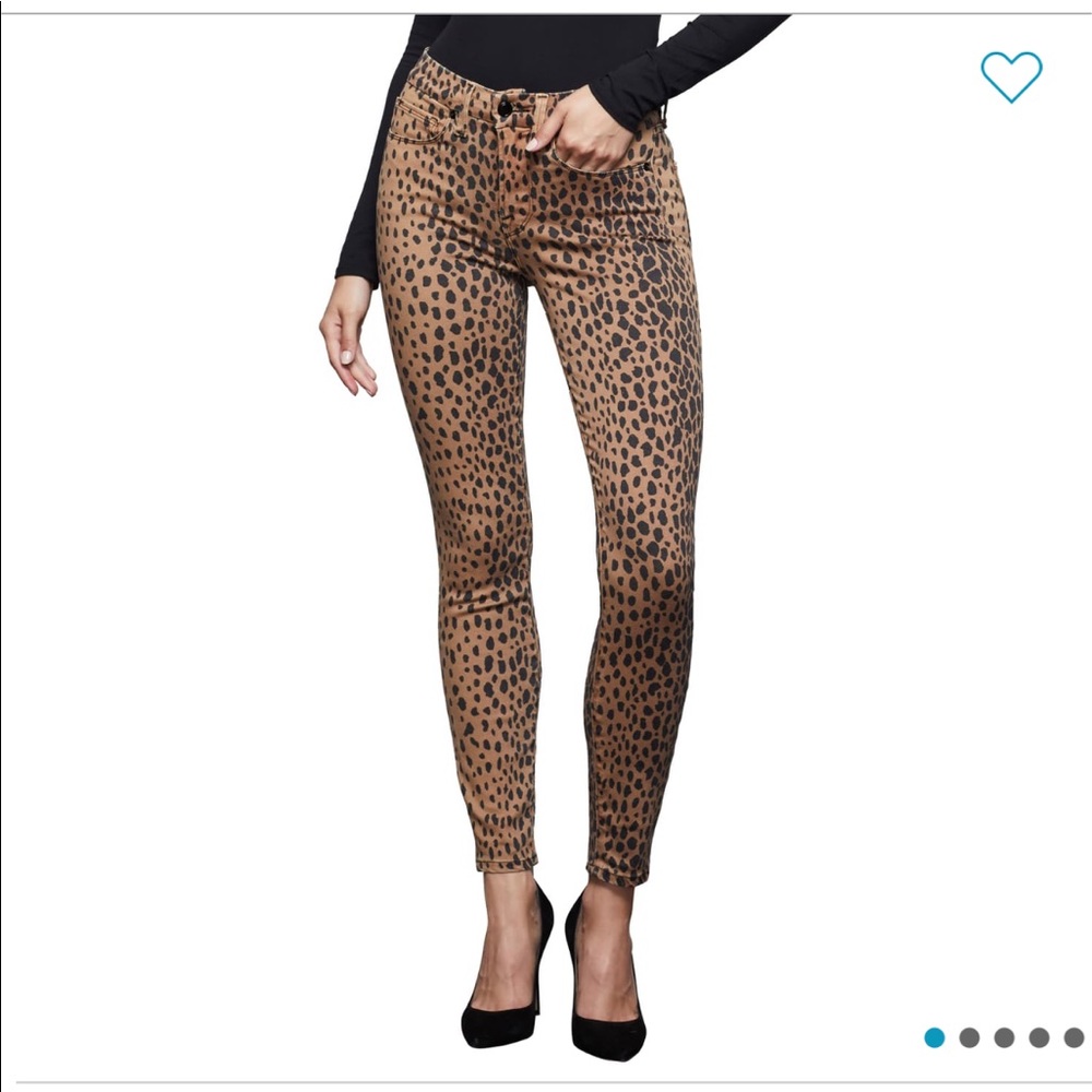 Good American Skinny jeans 😍Animal print